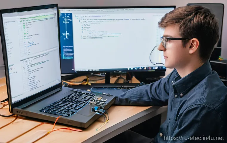 전자기술사와 관련된 인증 시험 종류 - **Prompt:** A focused male electronics engineer in his late 20s, with short, tidy hair, wearing a cl...