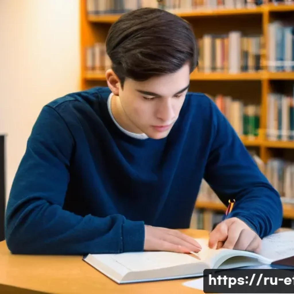 전자기술사 시험 합격의 중요 요소 - **Prompt:** A young, focused male student (mid-20s) with neat, short hair and a clean-shaven face, w...