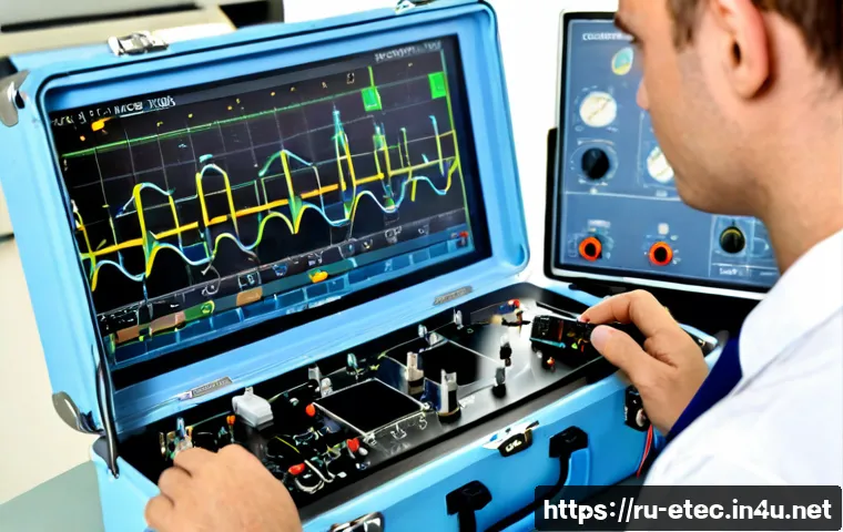 전자기술사와 관련된 전자기술 사례 연구 - Photorealistic electronics engineering case study scene, Russian electrical engineer in a modern Mos...